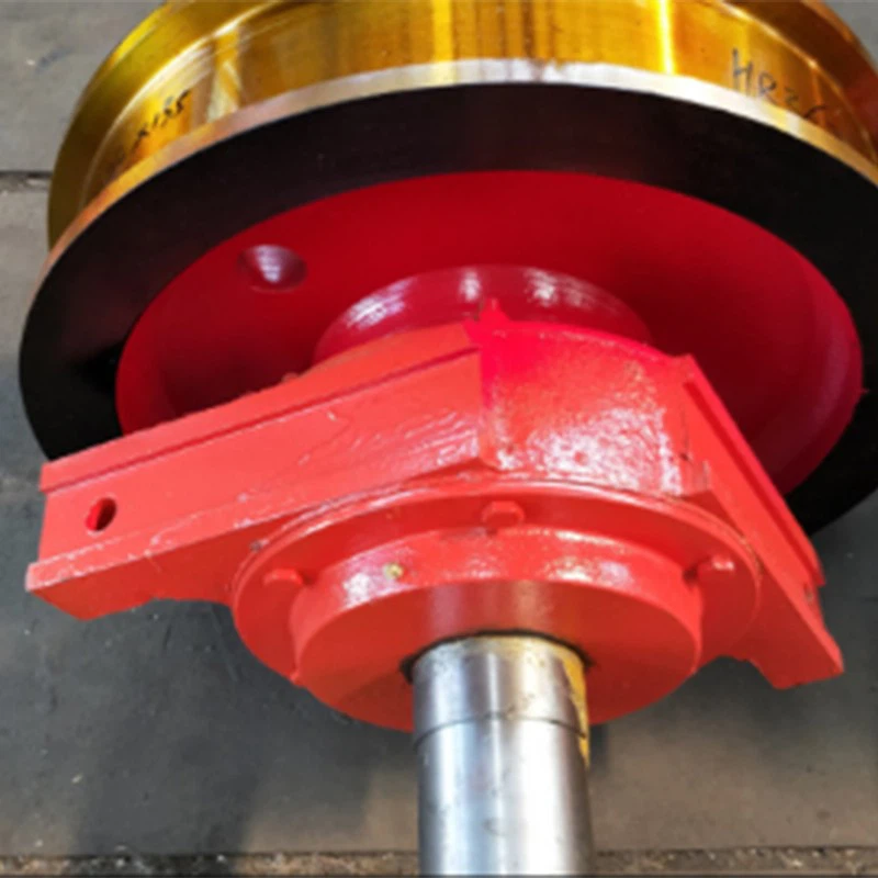 Angle Bearing Box Crane Wheel Block